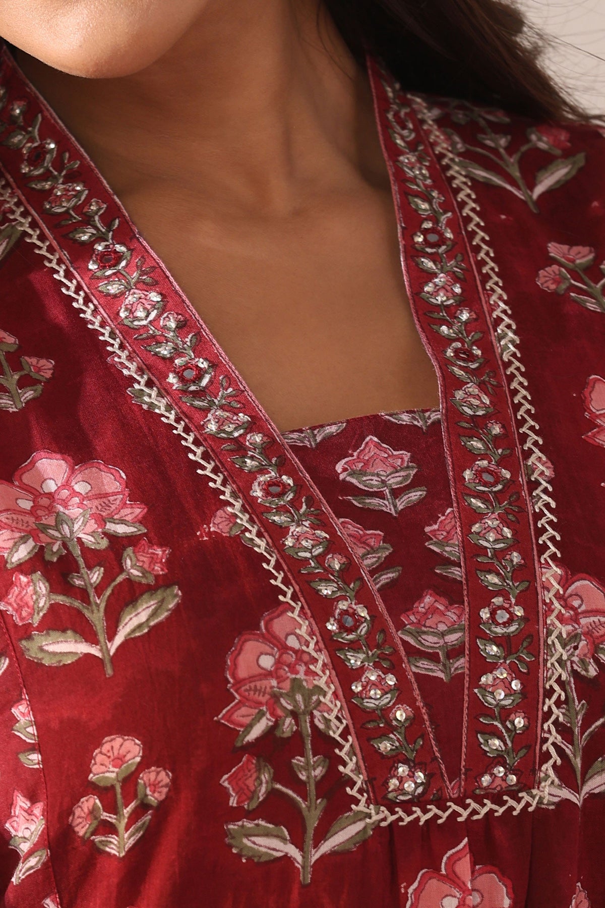 Surplus: Gulbarg Mahnoor Sanganeri Kurta