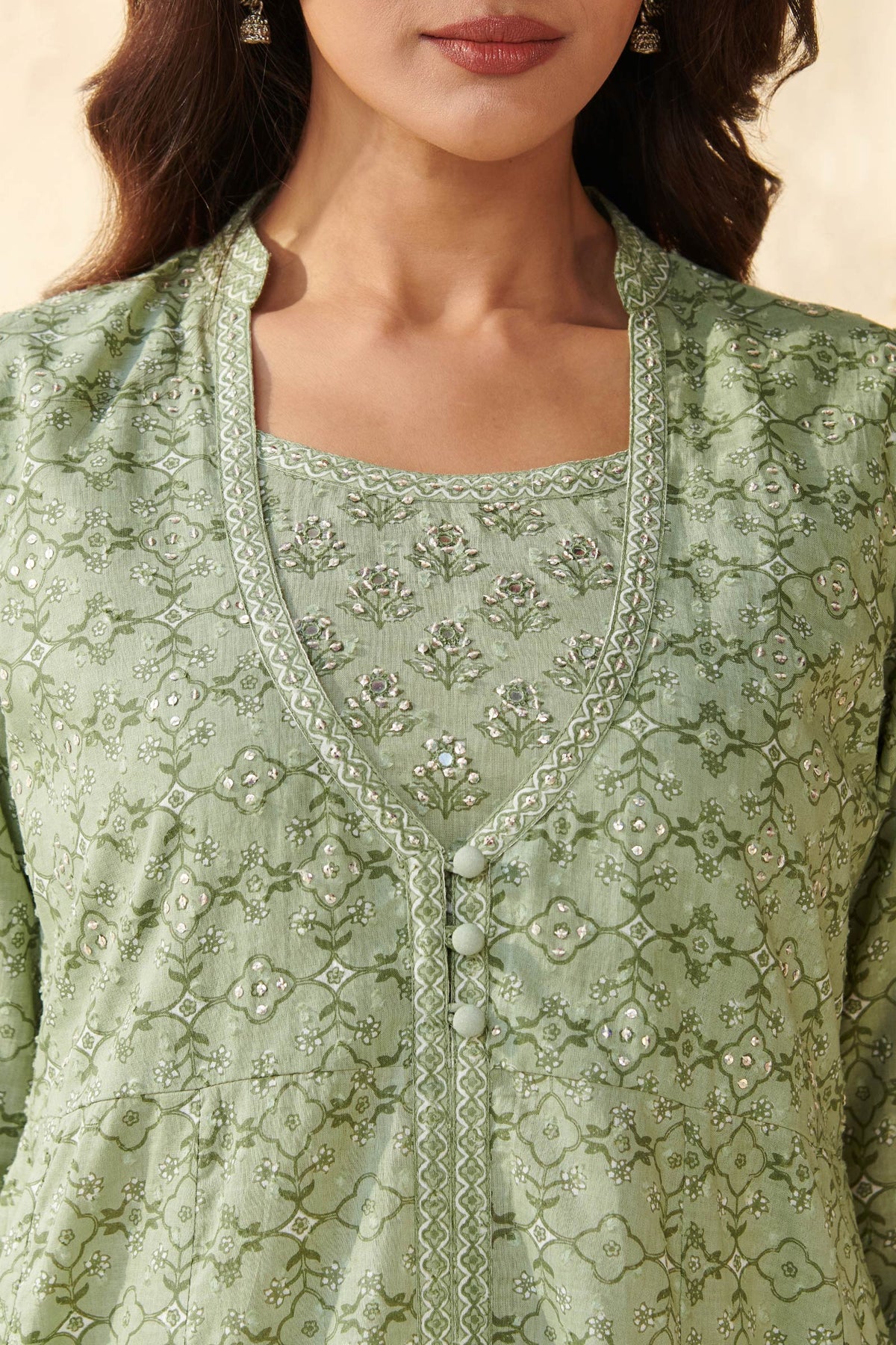 Gauhar Mahtab Sanganeri Kurta