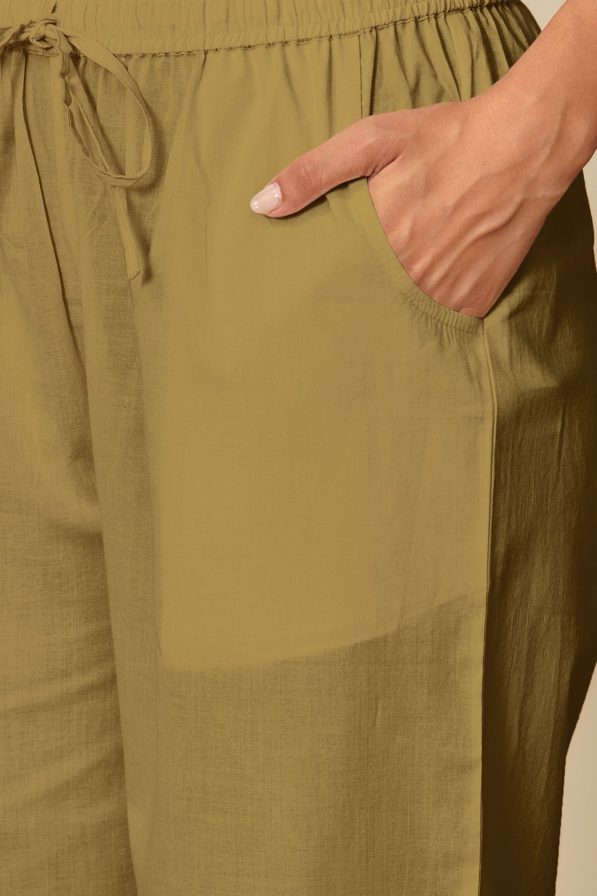 Roza Zoya Olive Green Farsi