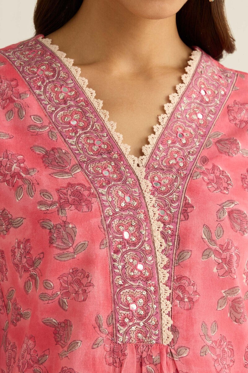 Gulraiz Nazneen Sanganeri Kurta