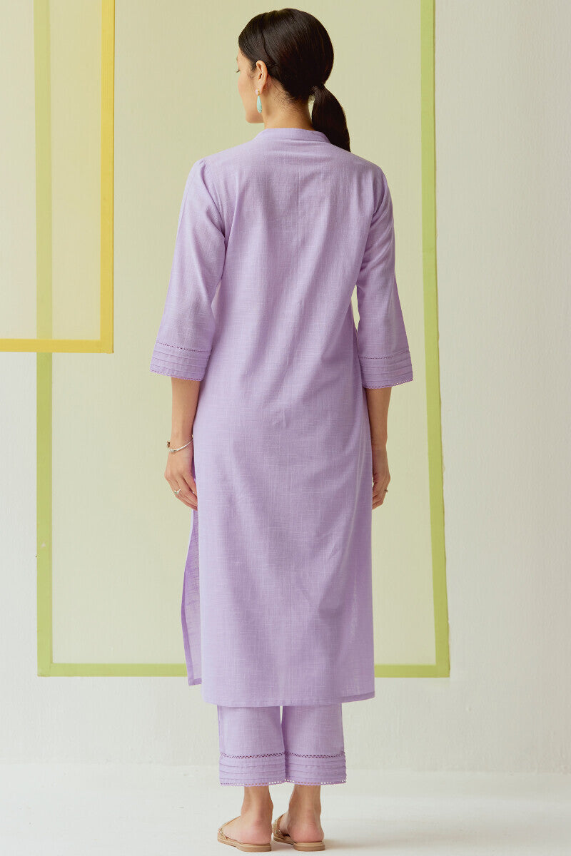 Roza Nida Lavender Kurta