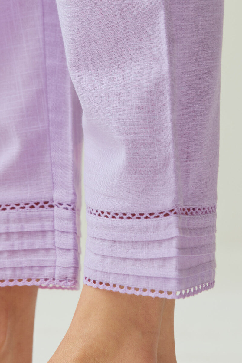 Roza Nida Lavender Narrow Pants