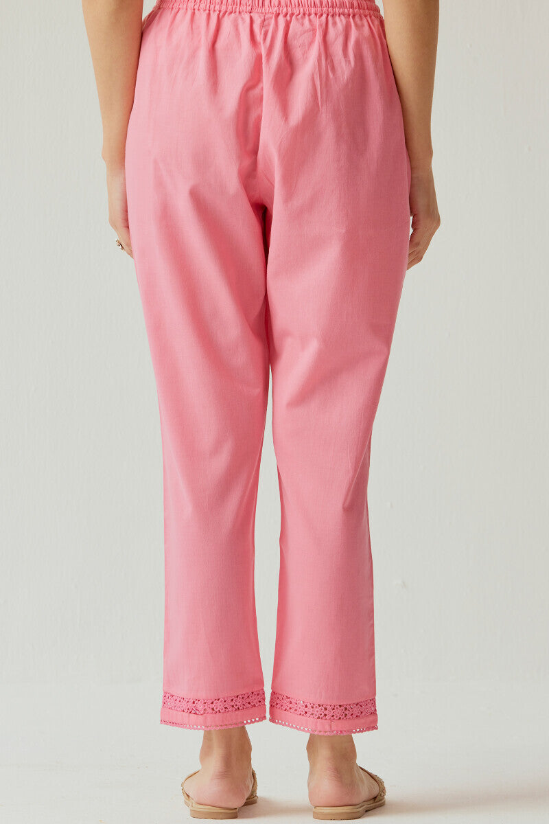 Roza Sehr Pink Narrow Pants