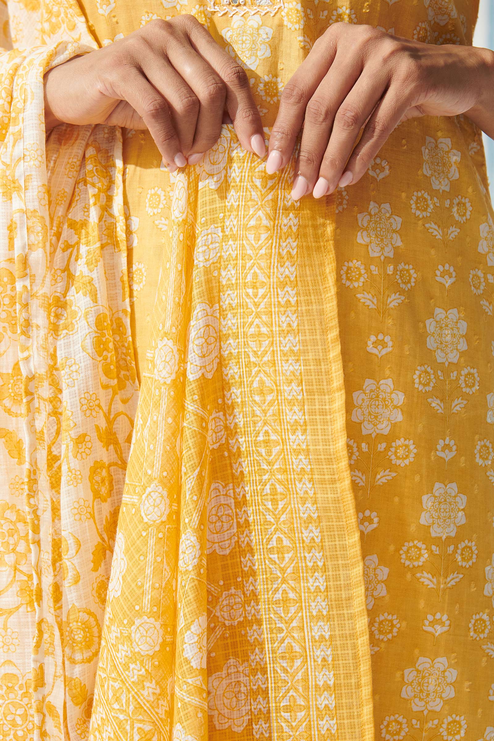 Gulbahar Pariza Sanganeri Dupatta