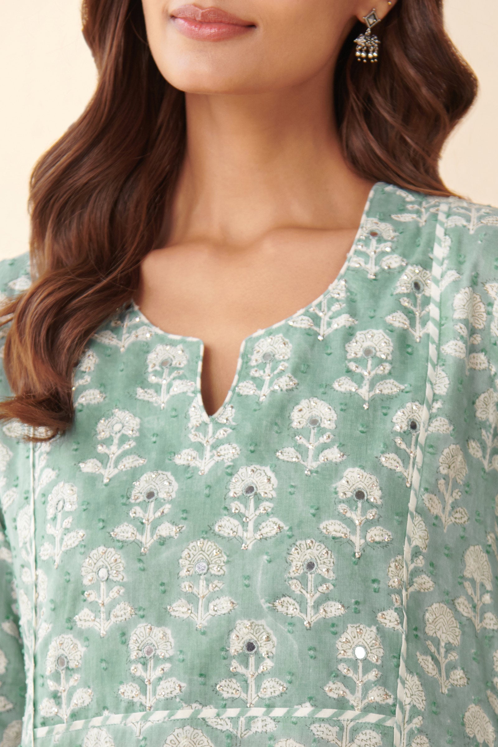 Rosheen Aliah Sanganeri Kurta