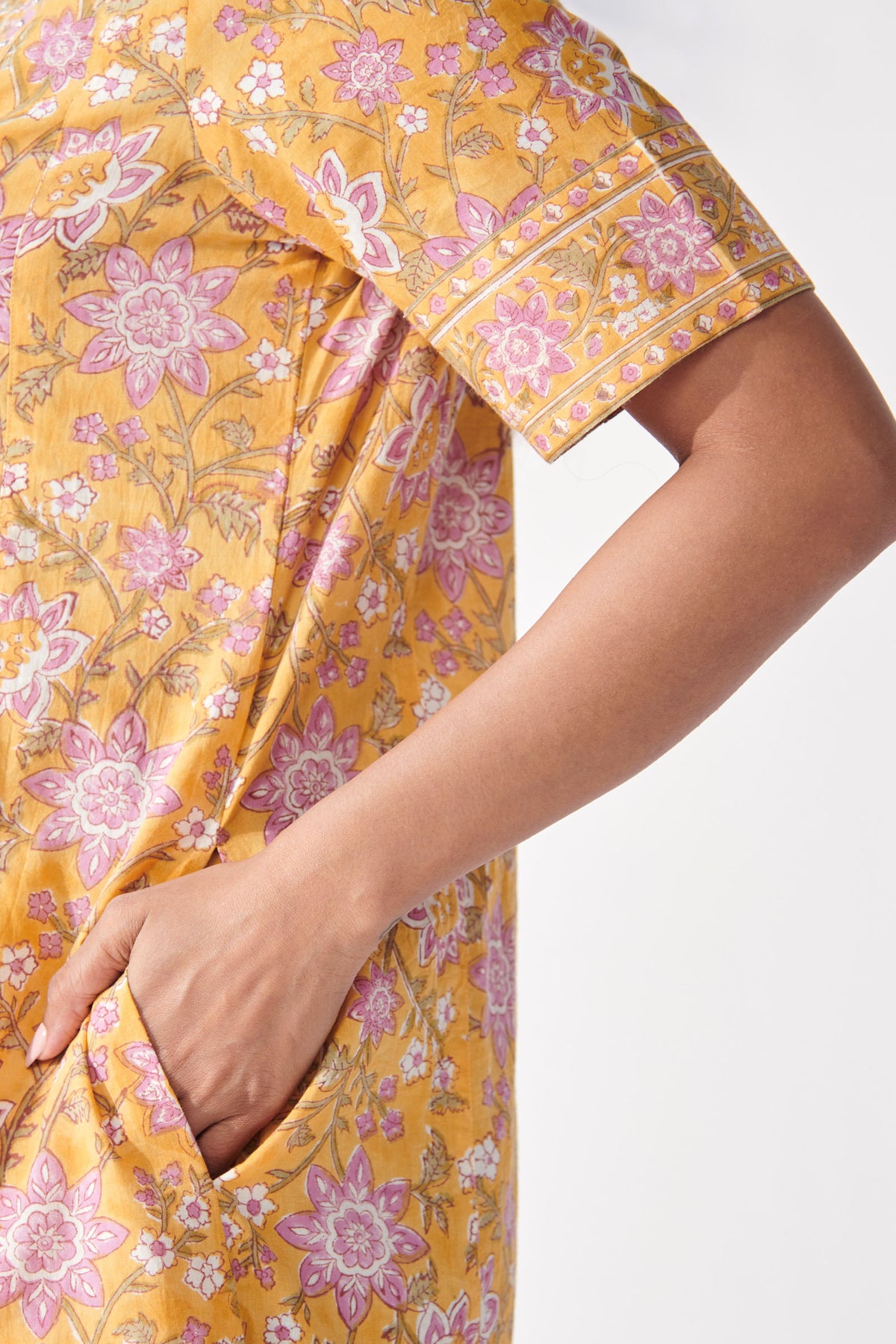 Gulbahar Shaheena Sanganeri Kaftan
