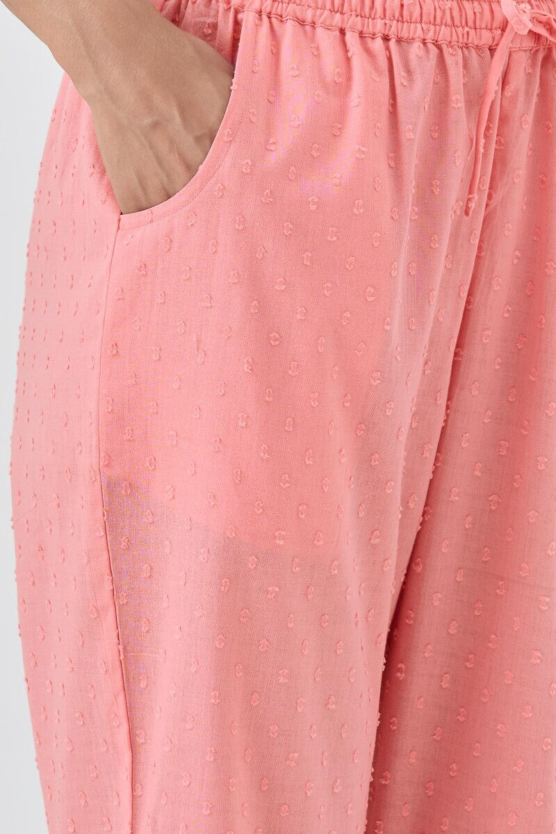 Roza Aliza Pink Narrow Pants