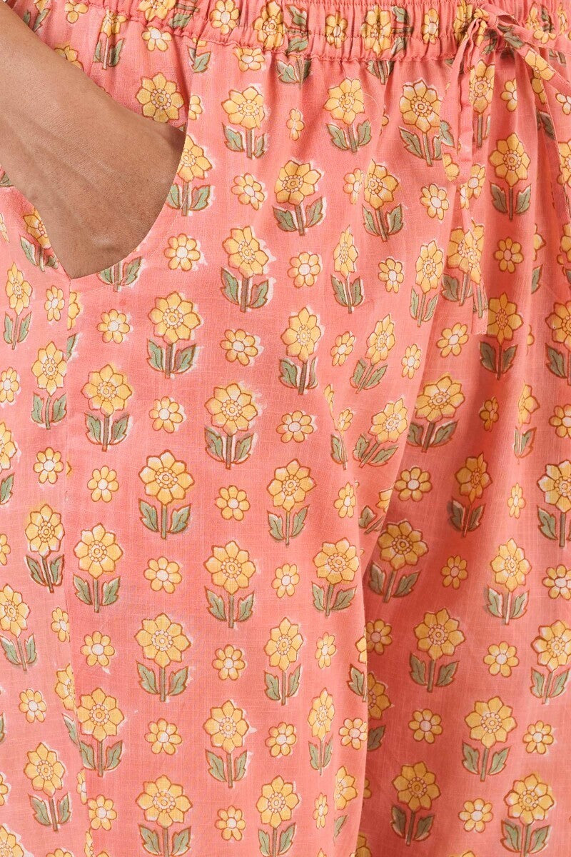 Roz Meher Azaira Sanganeri Narrow Pants