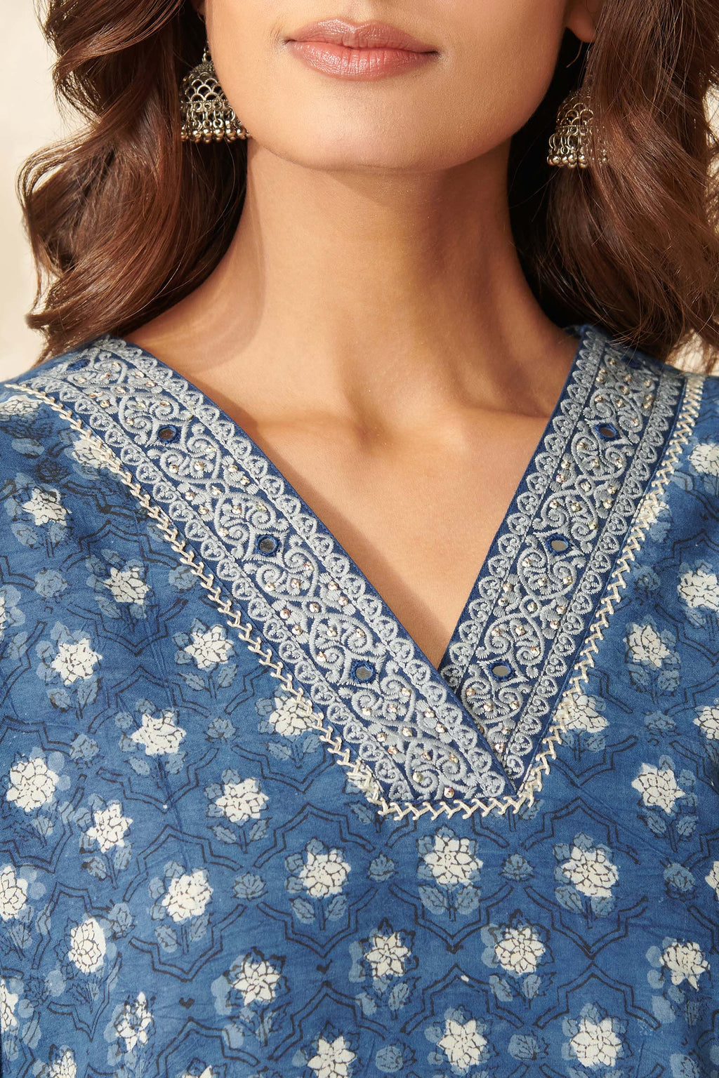 Surplus: Sehra Fareena Bagru Kurta