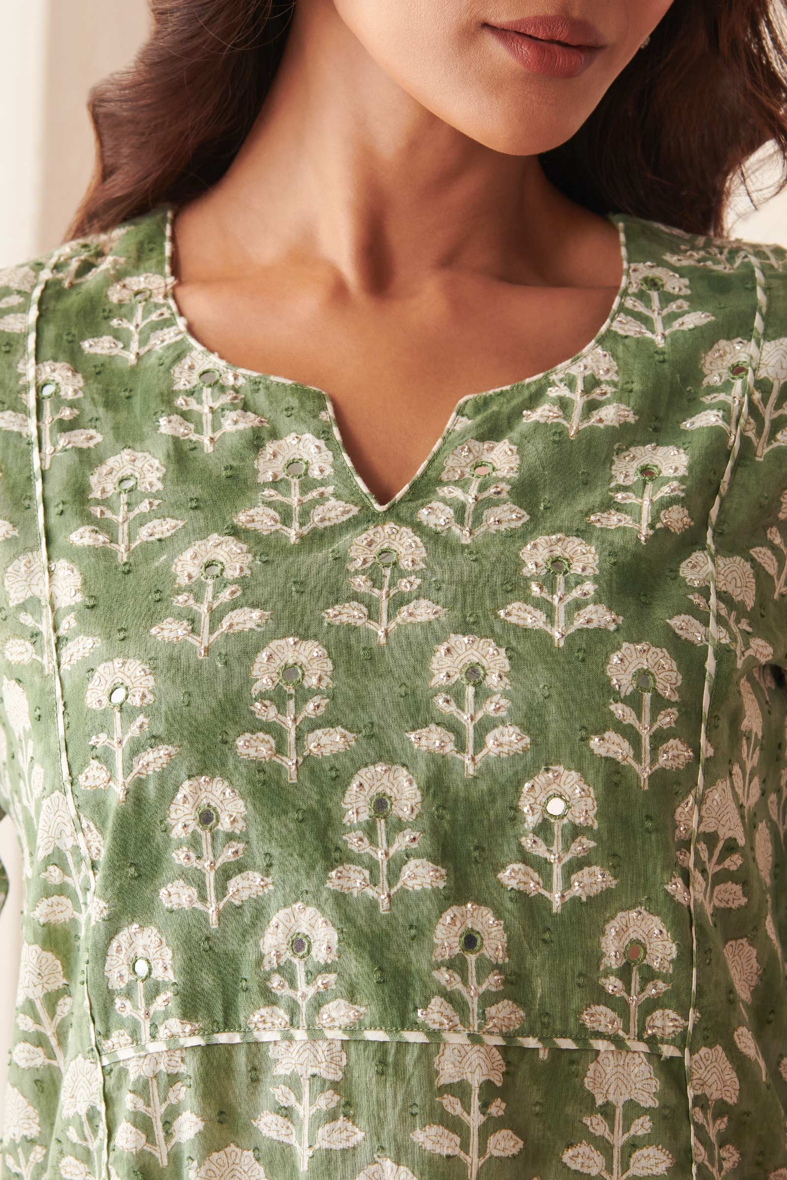 Rosheen Maiwa Sanganeri Kurta