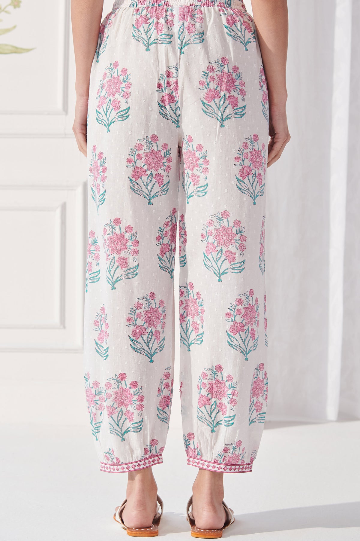 Gulbahar Faizah Sanganeri Izhaar Pants