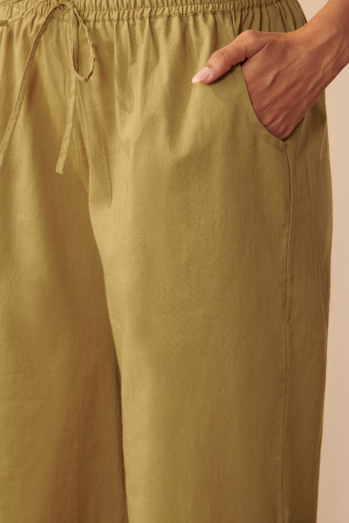 Roza Ruhani Olive Green Farsi