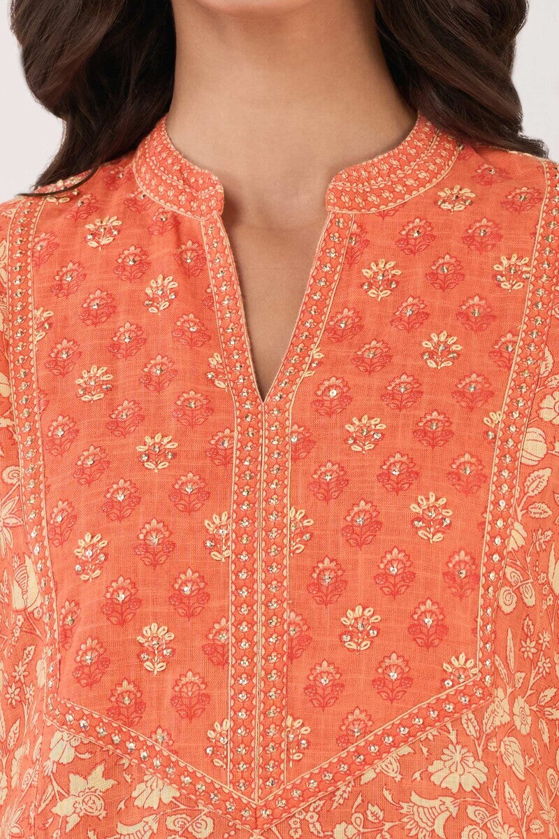 Meher Aiza Sanganeri Kurta