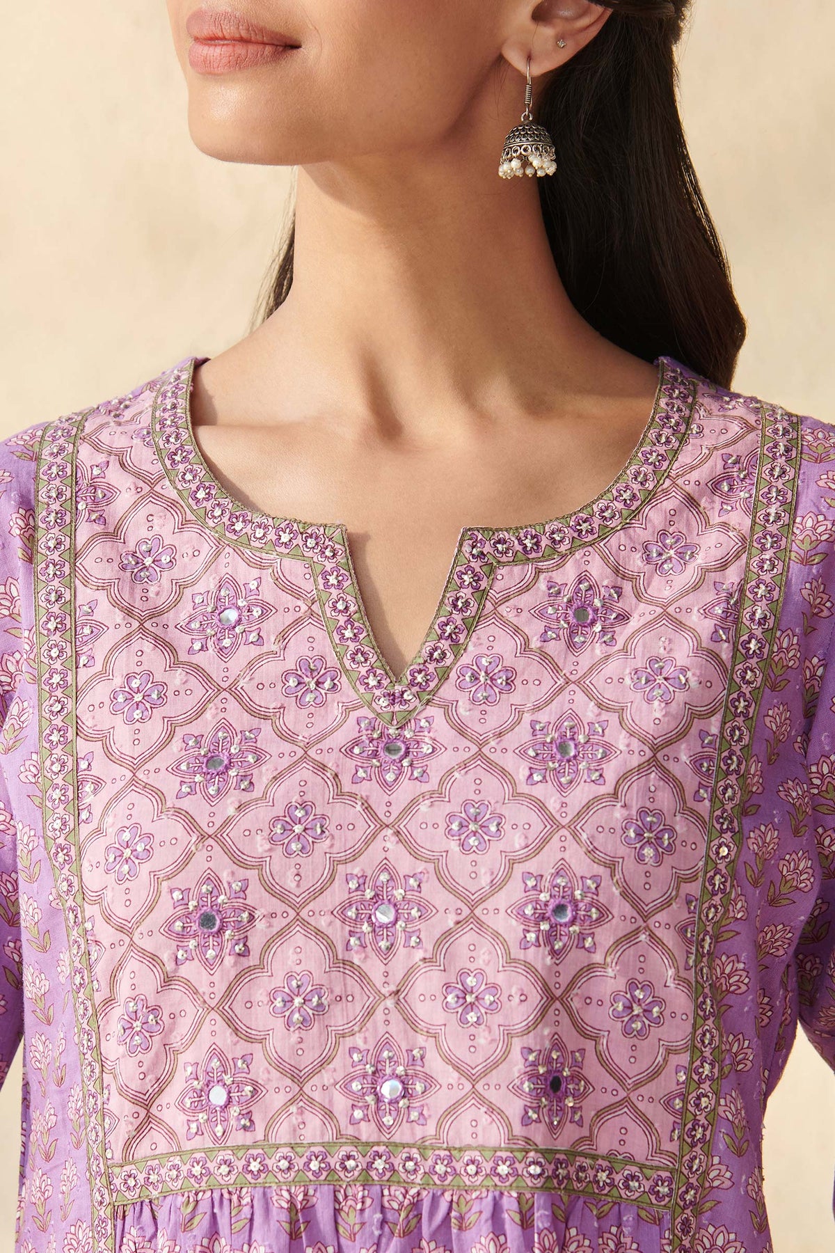Gauhar Aaira Sanganeri Kurta
