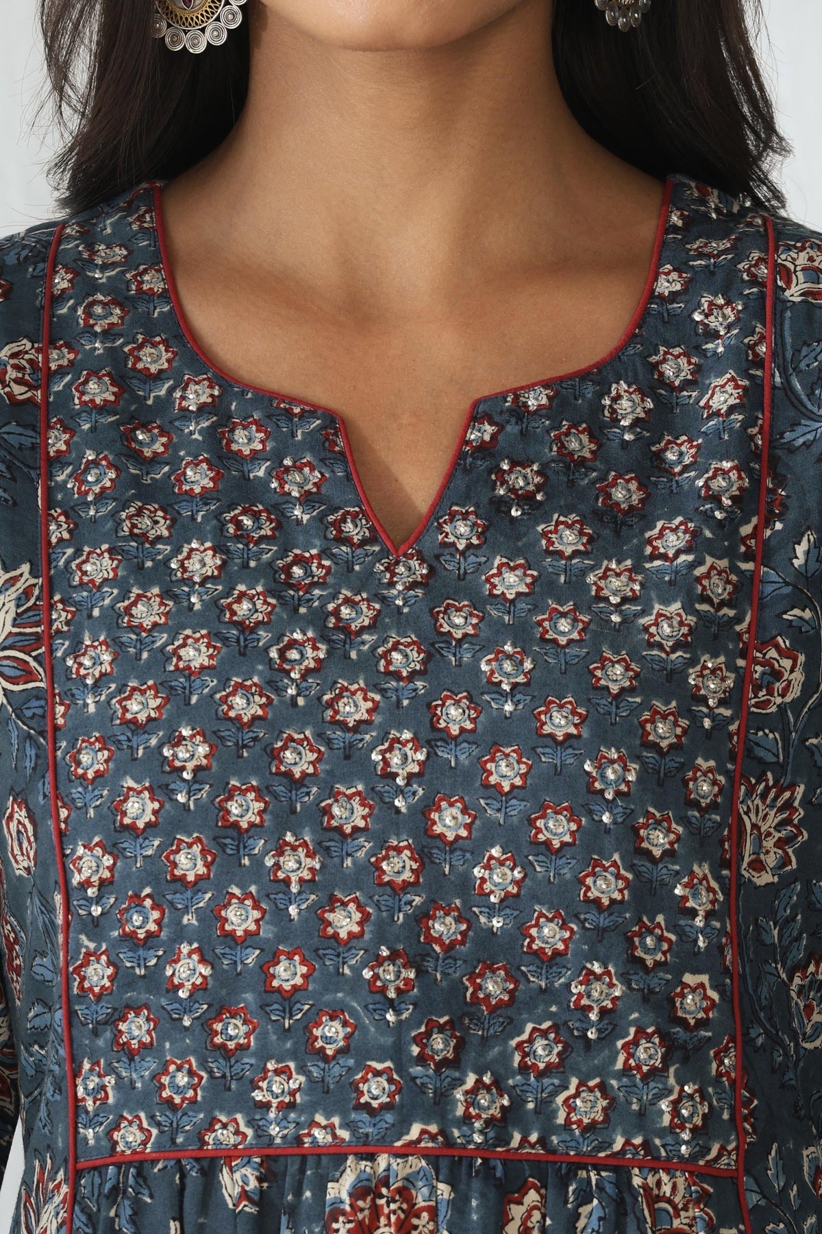 Surplus: Sehra Afsana Bagru Kurta
