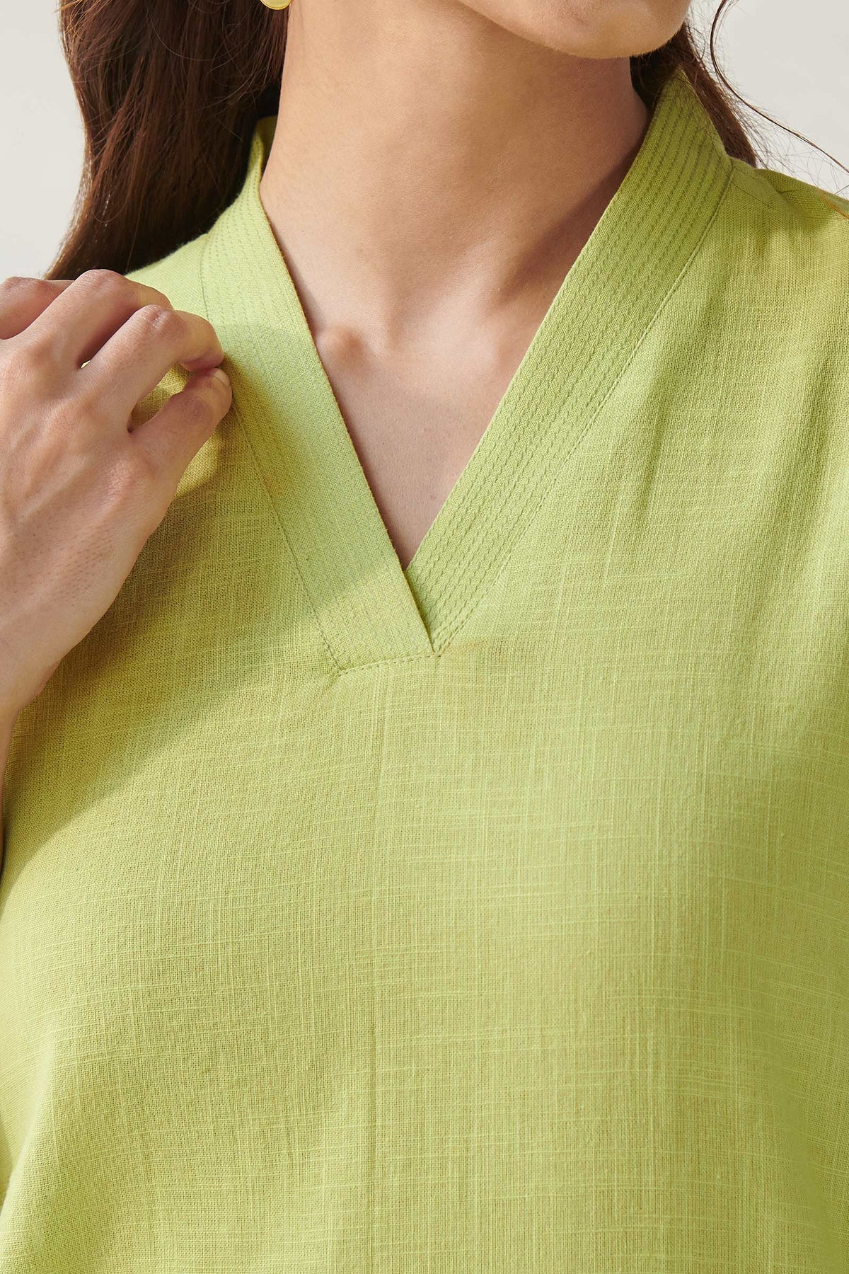 Roza Layla Apple Green Kurta