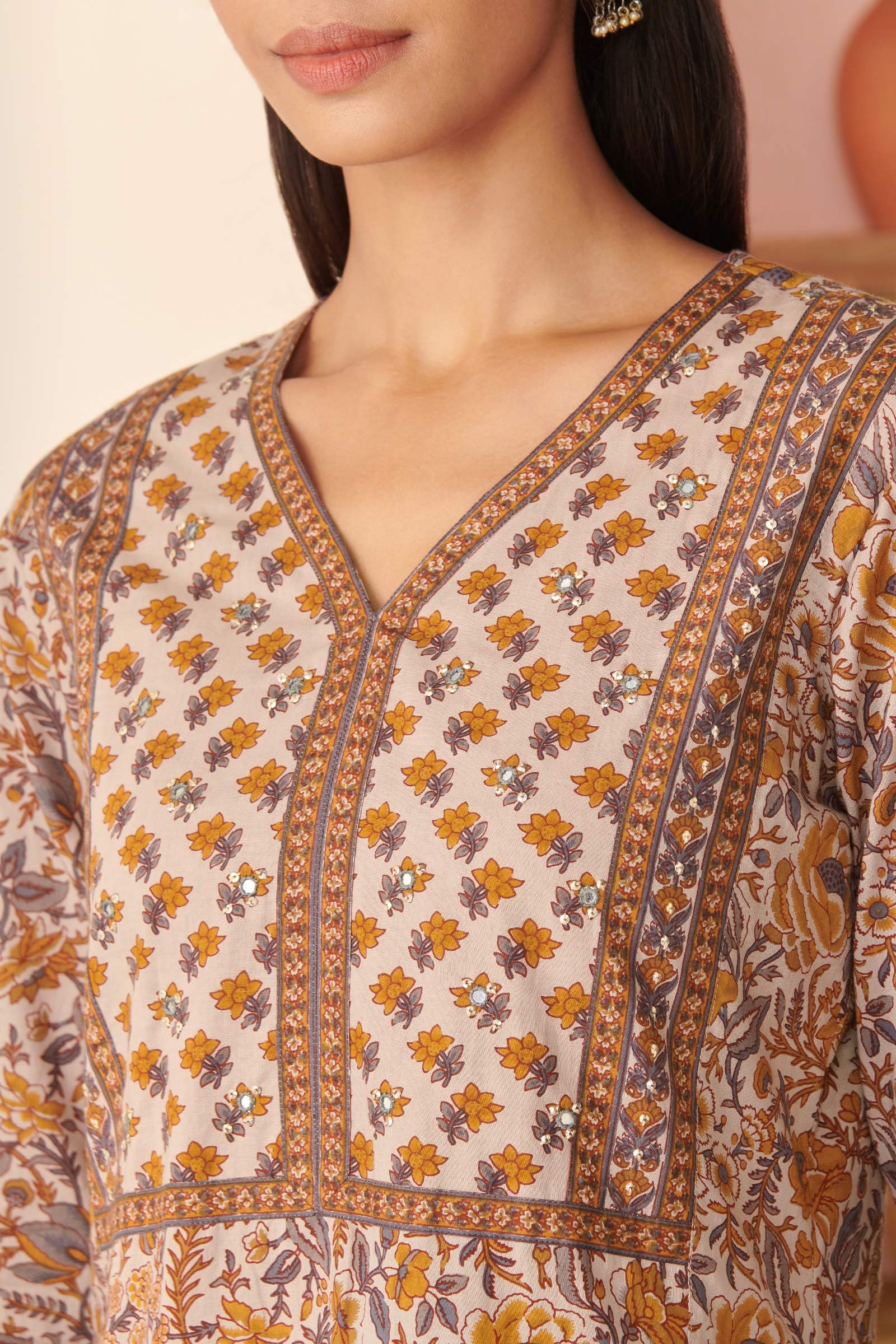 Surplus: Gauhar Zafiya Sanganeri Kurta