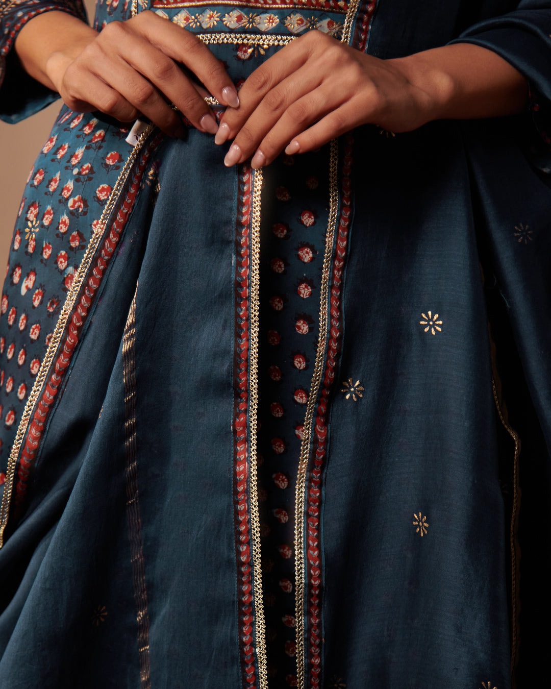 Roshanara Fareena Blue Dupatta