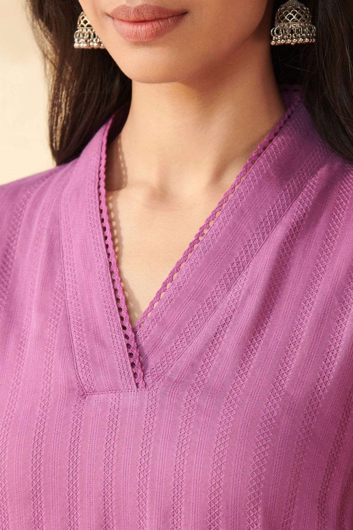 Roza Raziya Purple Kurta