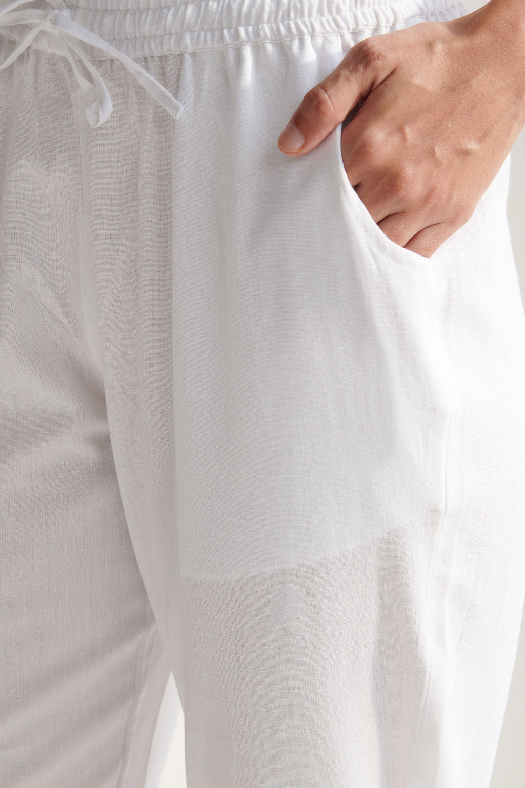 Roza Sameera White Pants