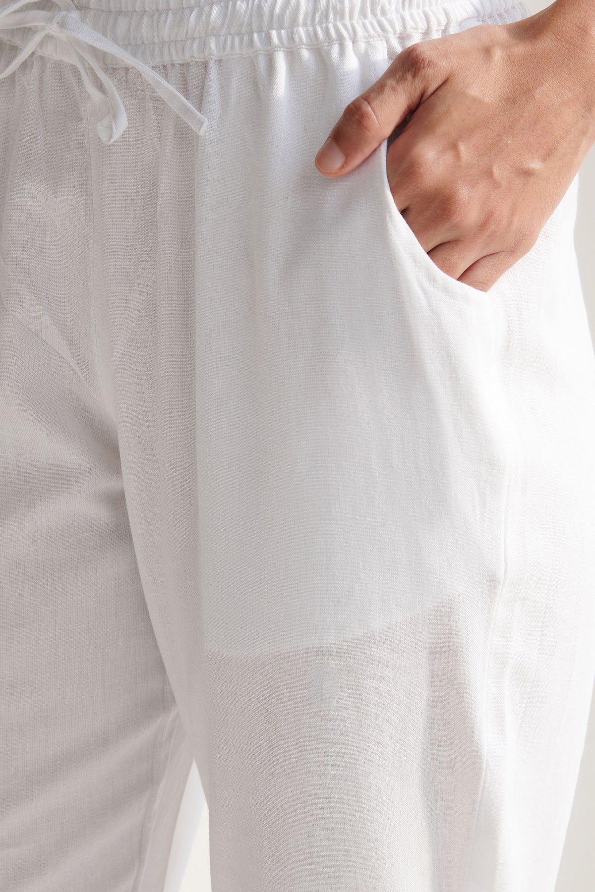Roza Sameera White Pants