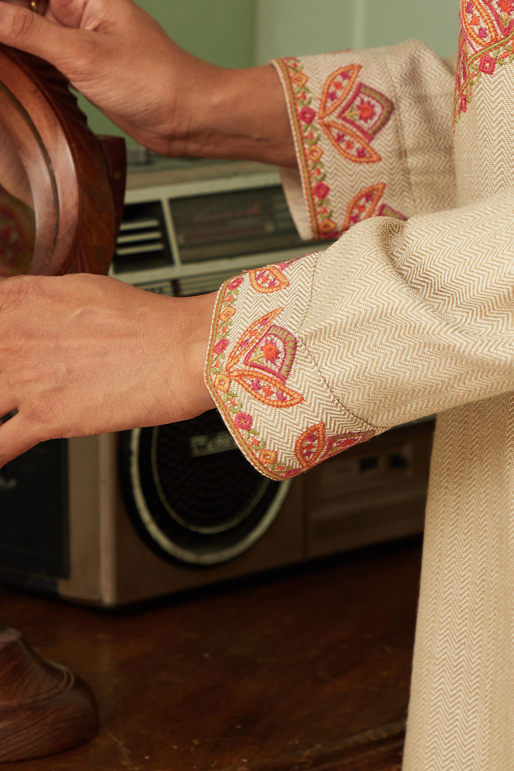 Naadirah Zainab Faux Wool Kurta