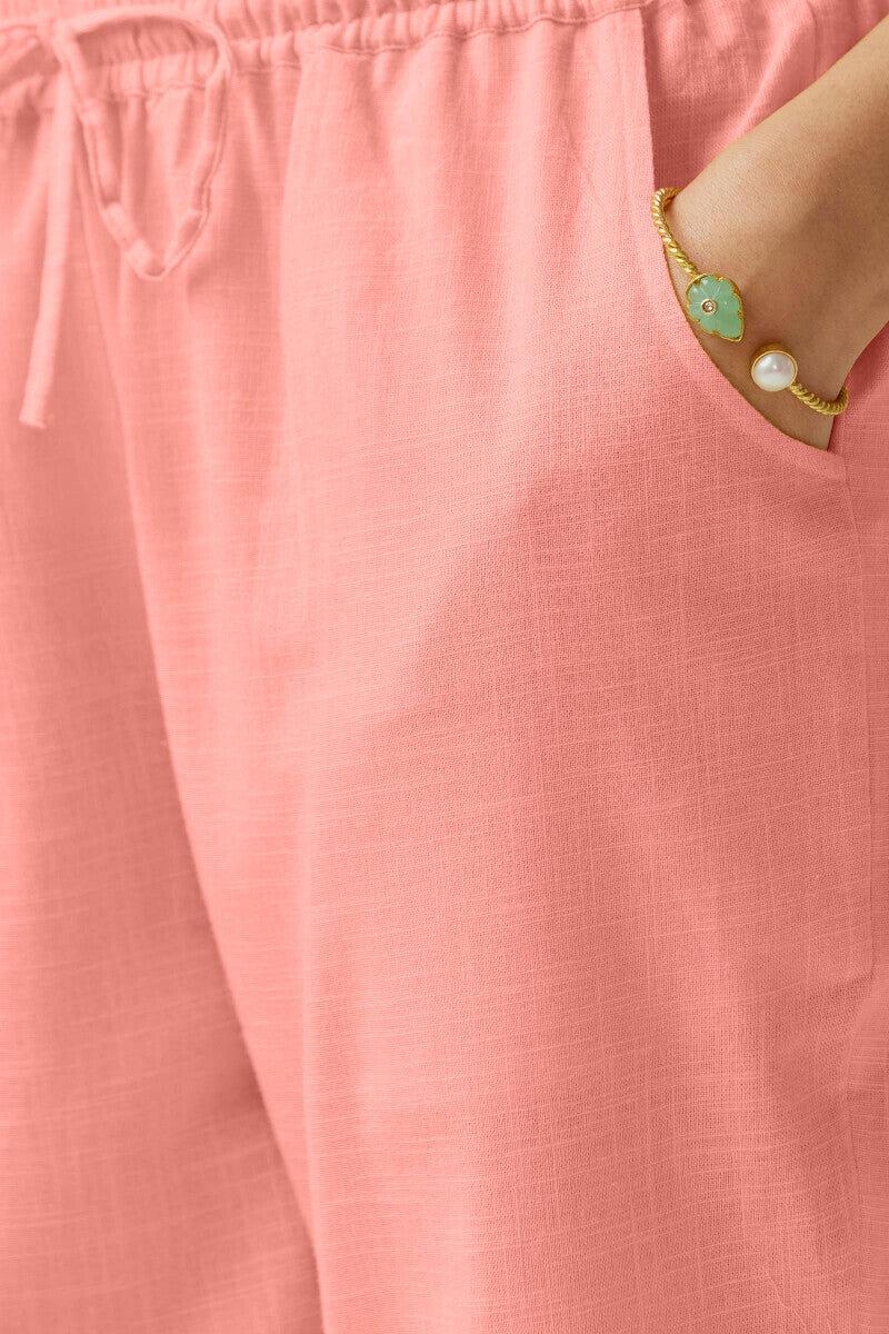 Roza Light Pink Narrow Pants