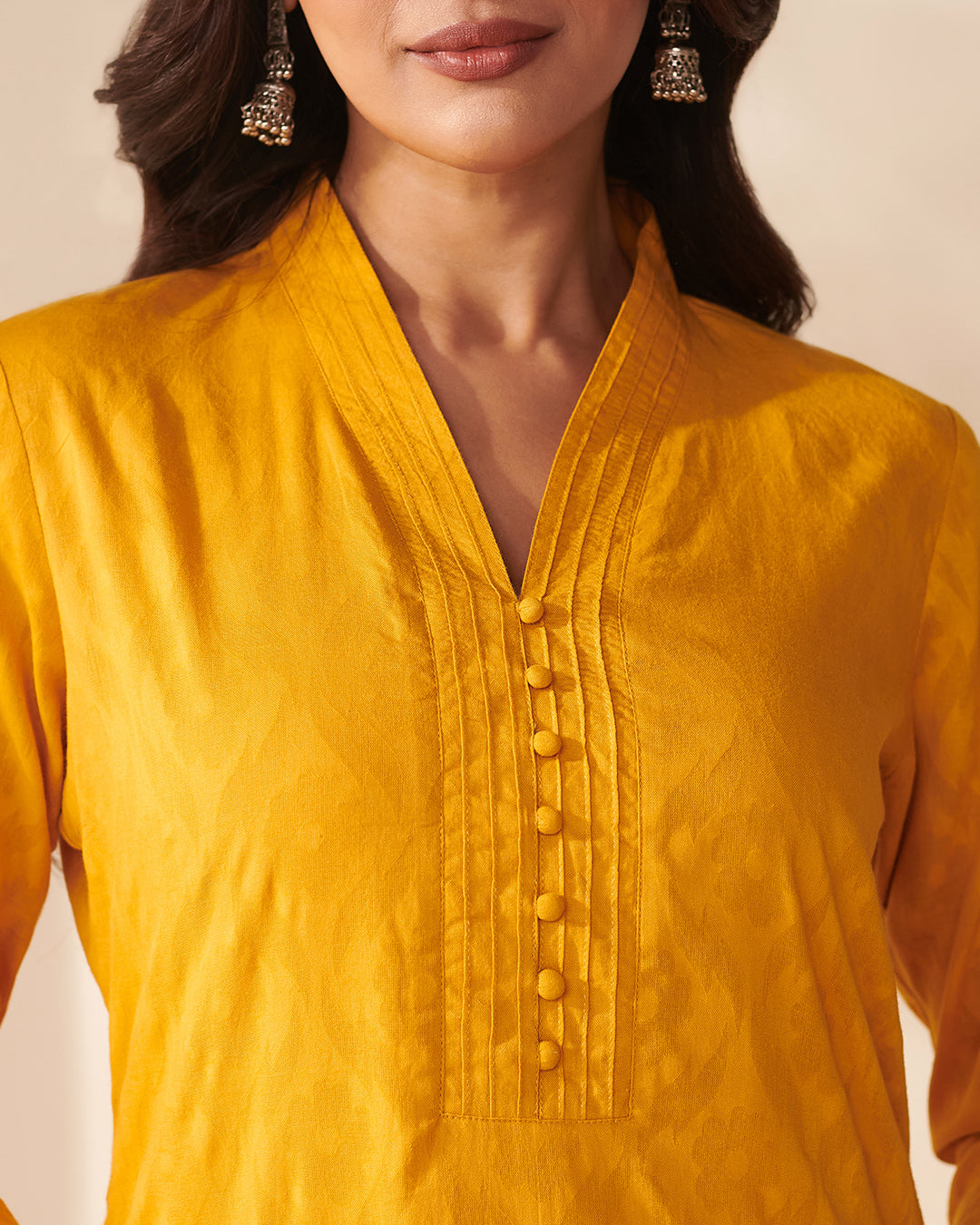 Roza Sanya Surajmukhi Yellow Kurta
