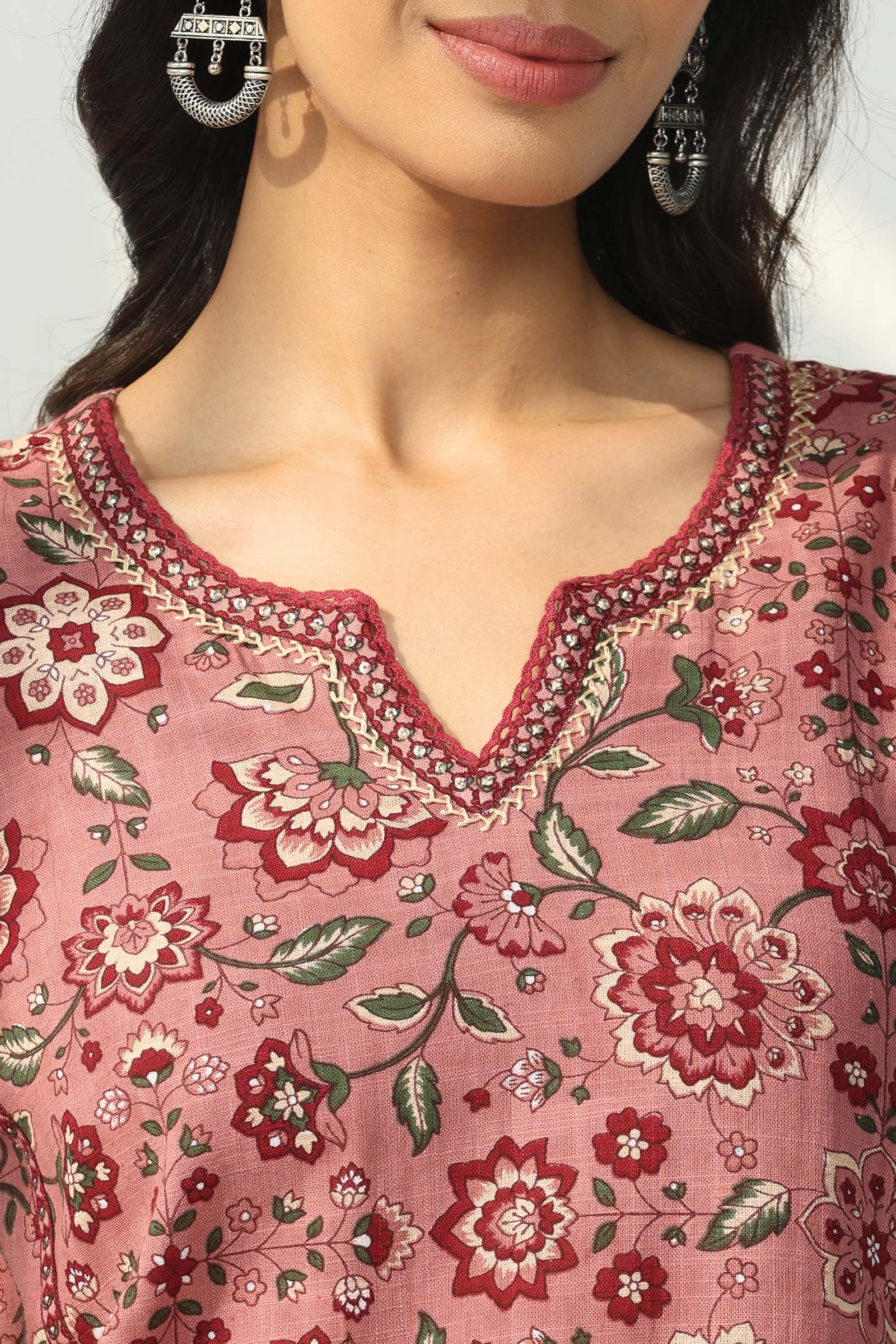 Rosheen Afra Sanganeri Kurta