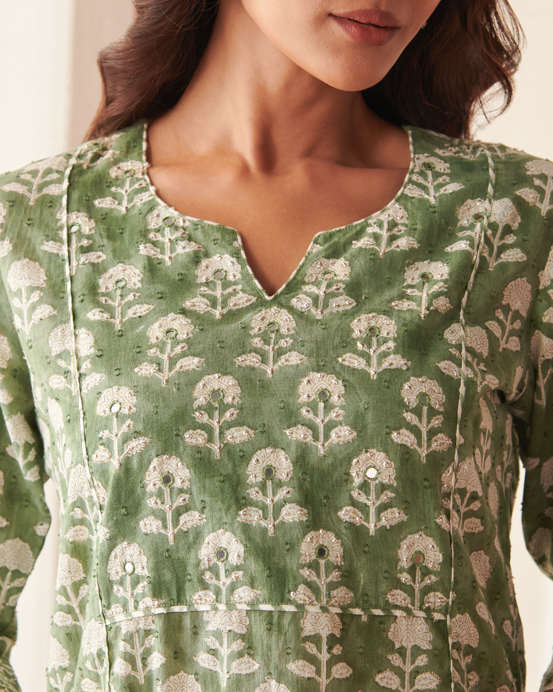 Rosheen Maiwa Sanganeri Kurta