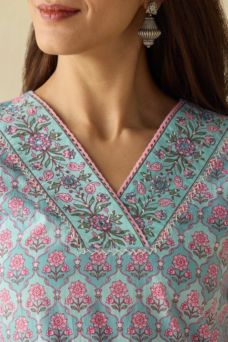 Nazm Inaya Sanganeri Kurta