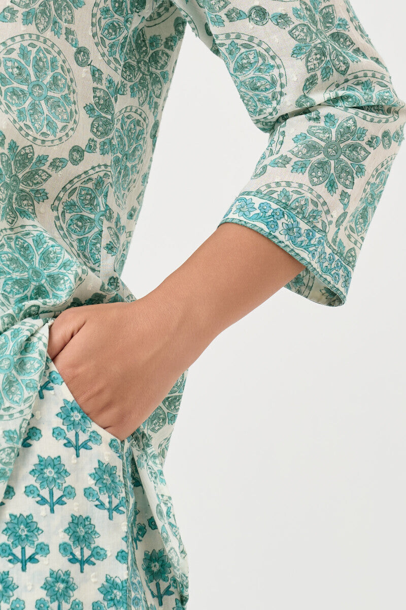 Neelofar Leela Sanganeri Co-ord Set