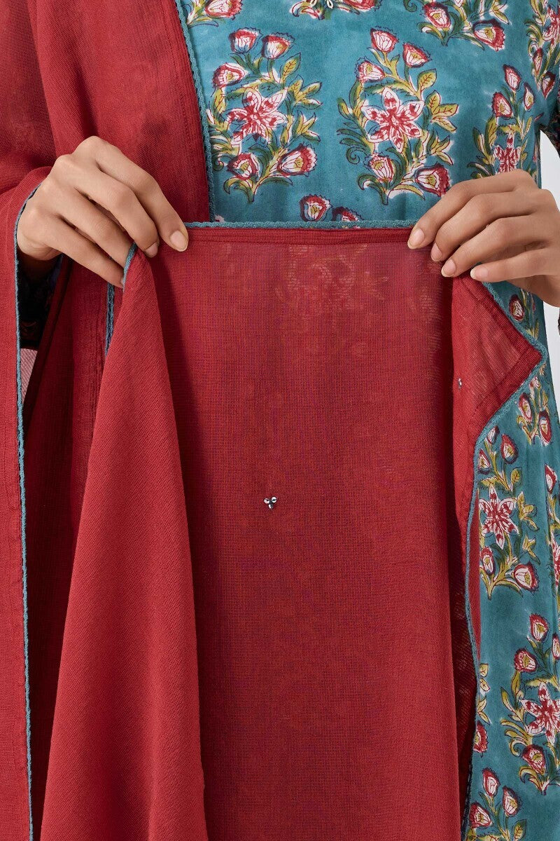 Rosheen Samreen Tabby Check Dupatta