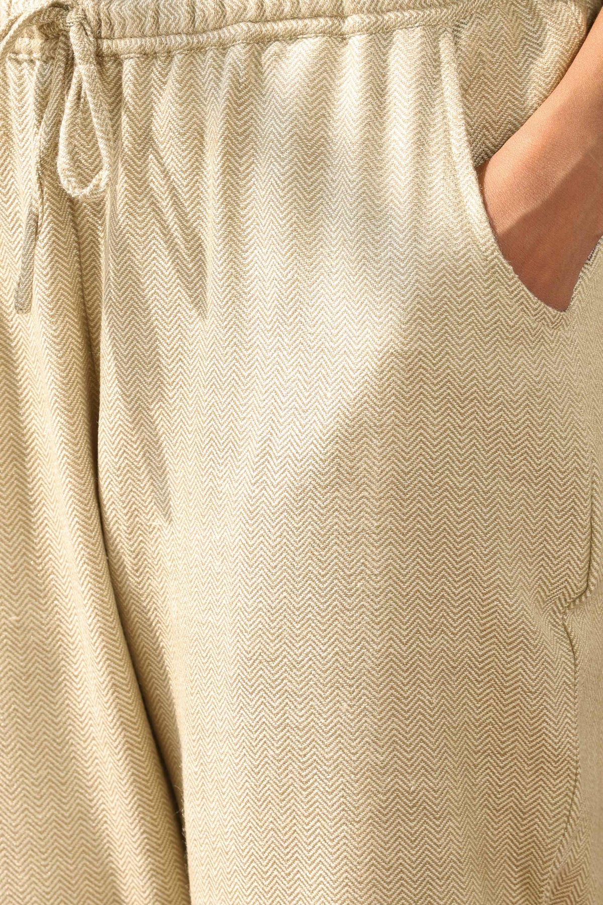 Naadirah Nahida Faux Wool Narrow Pants