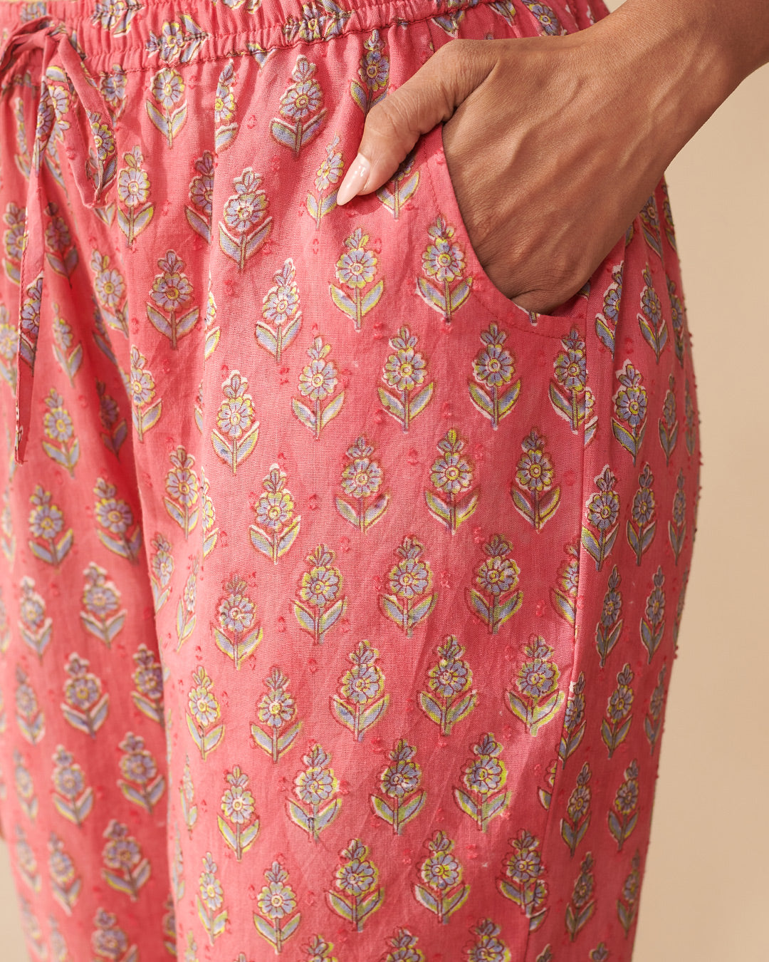 Gulbarg Fida Sanganeri Narrow Pants