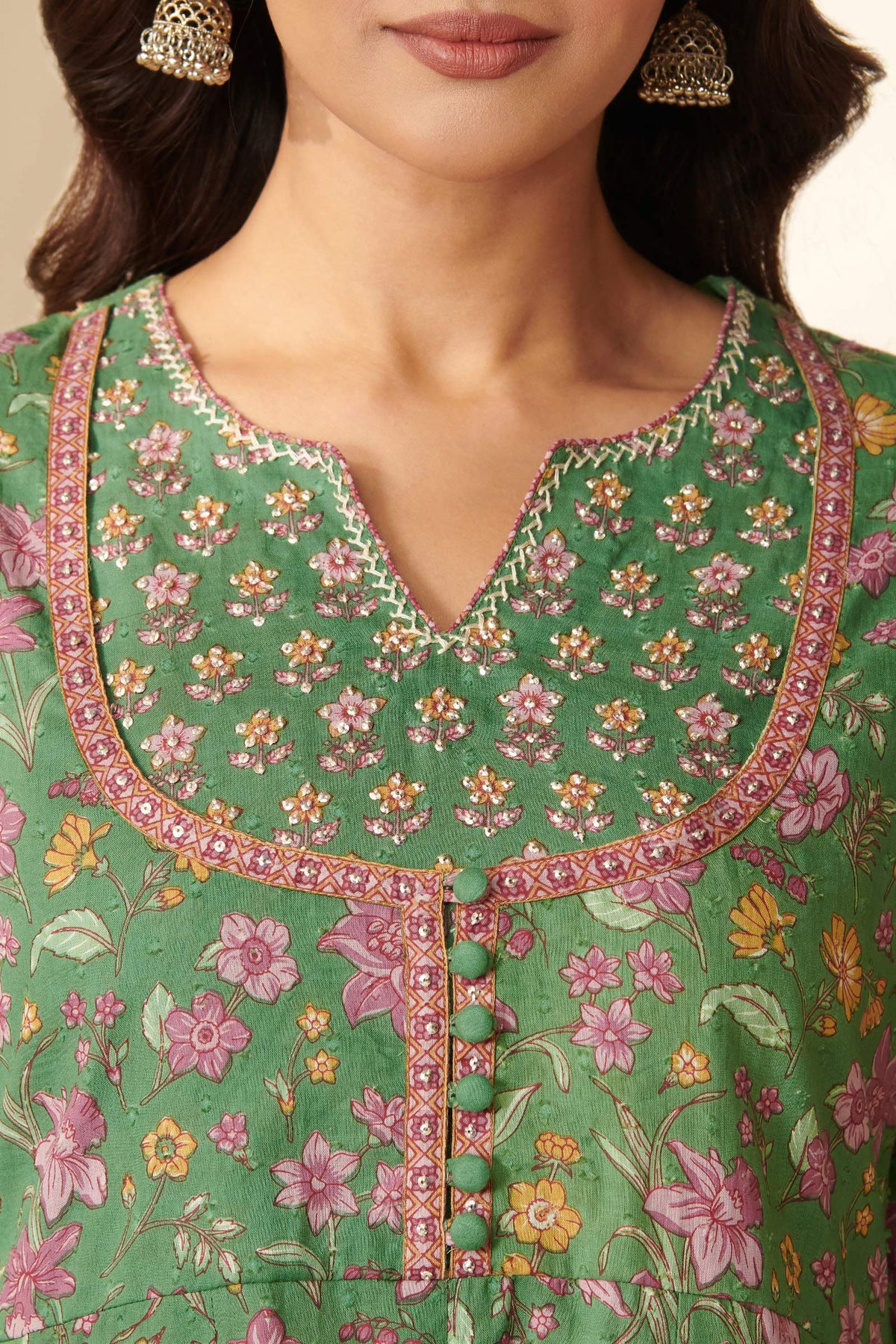 Gauhar Alaya Sanganeri Kurta