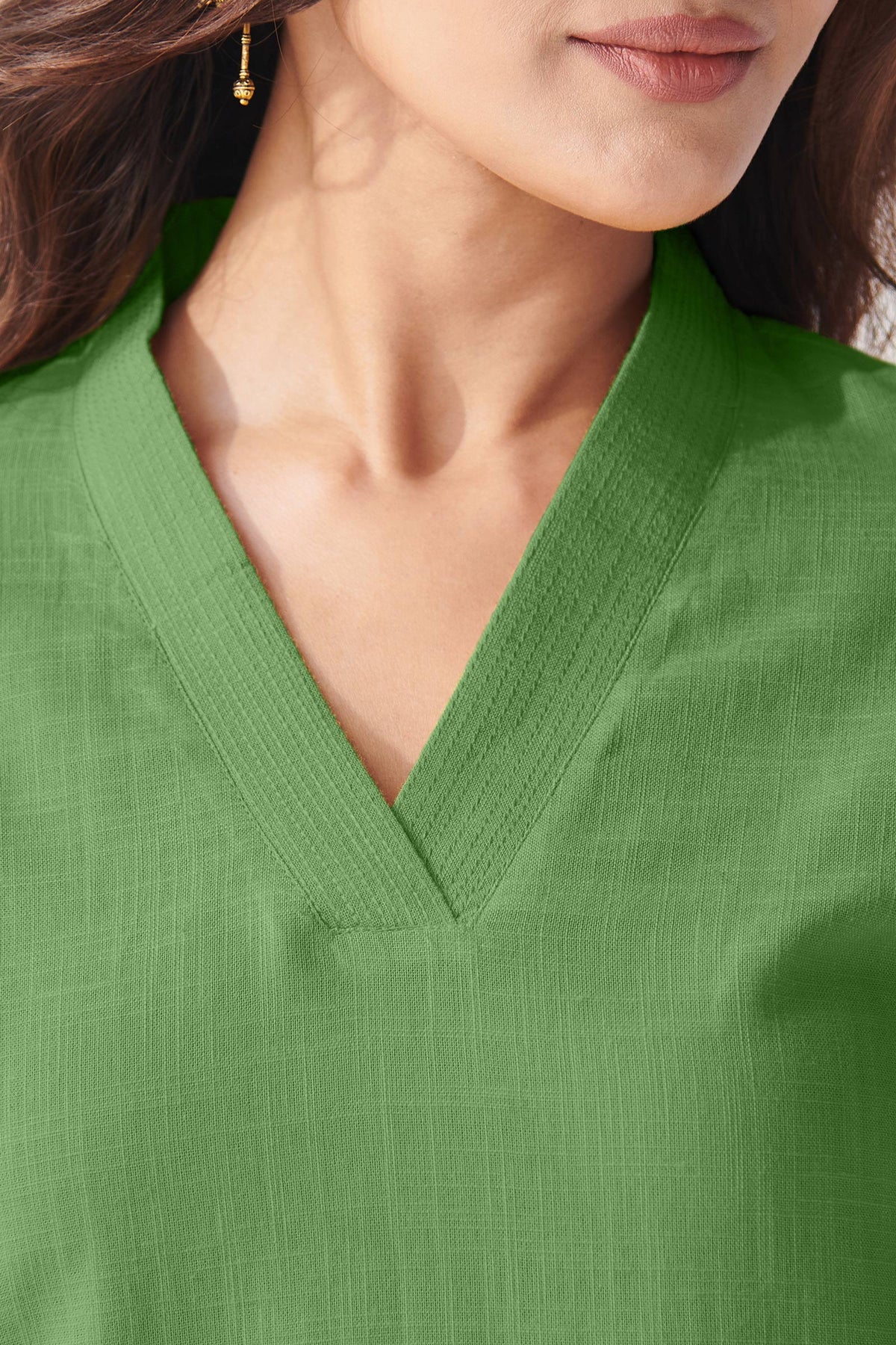 Roza Naima Green Kurta