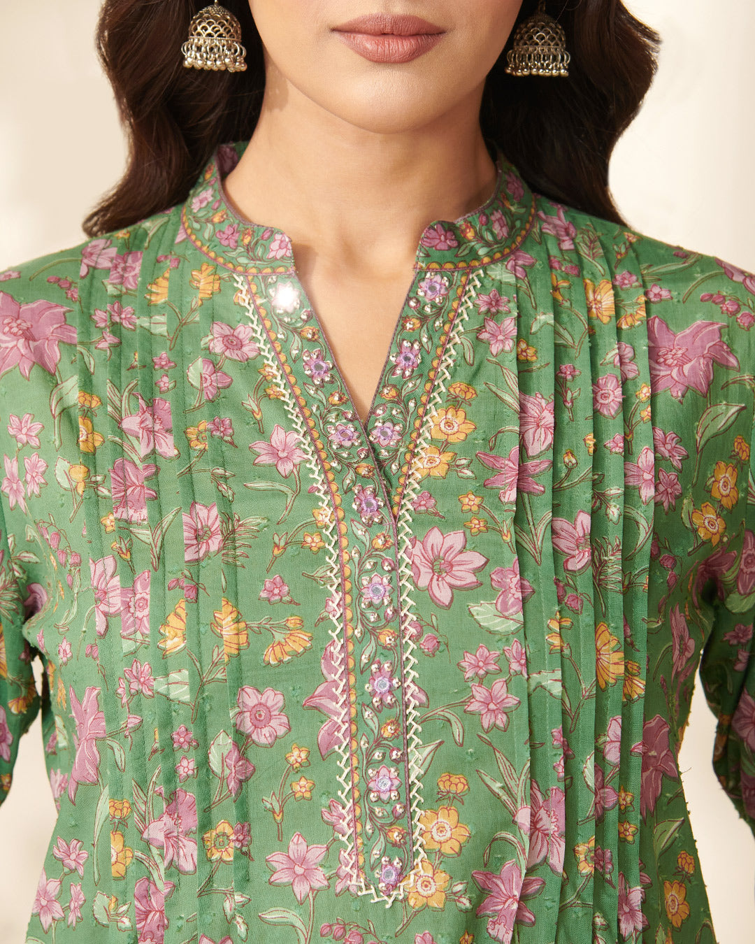 Gauhar Azaira Sanganeri Kurta