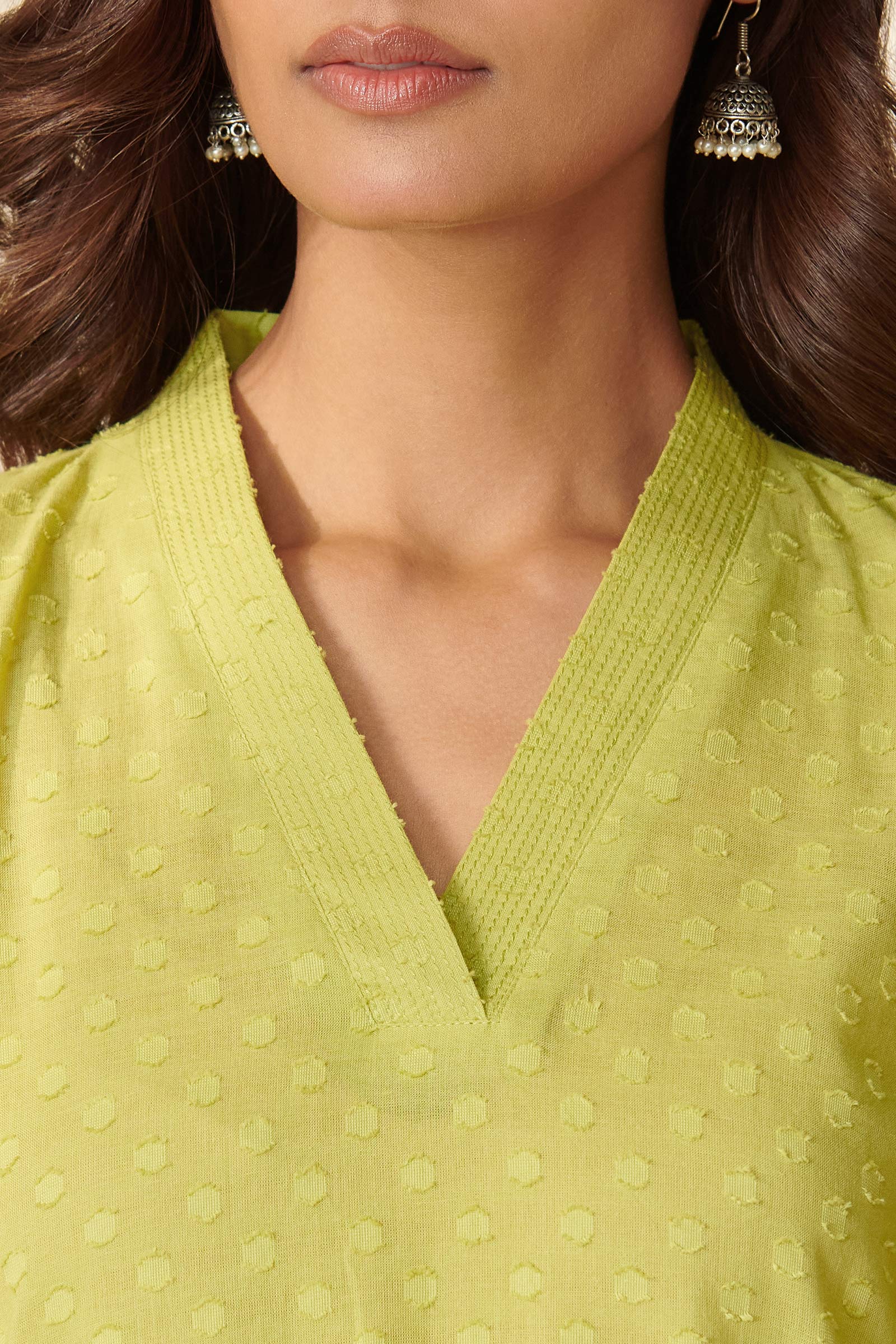Roza Faraz Green Kurta