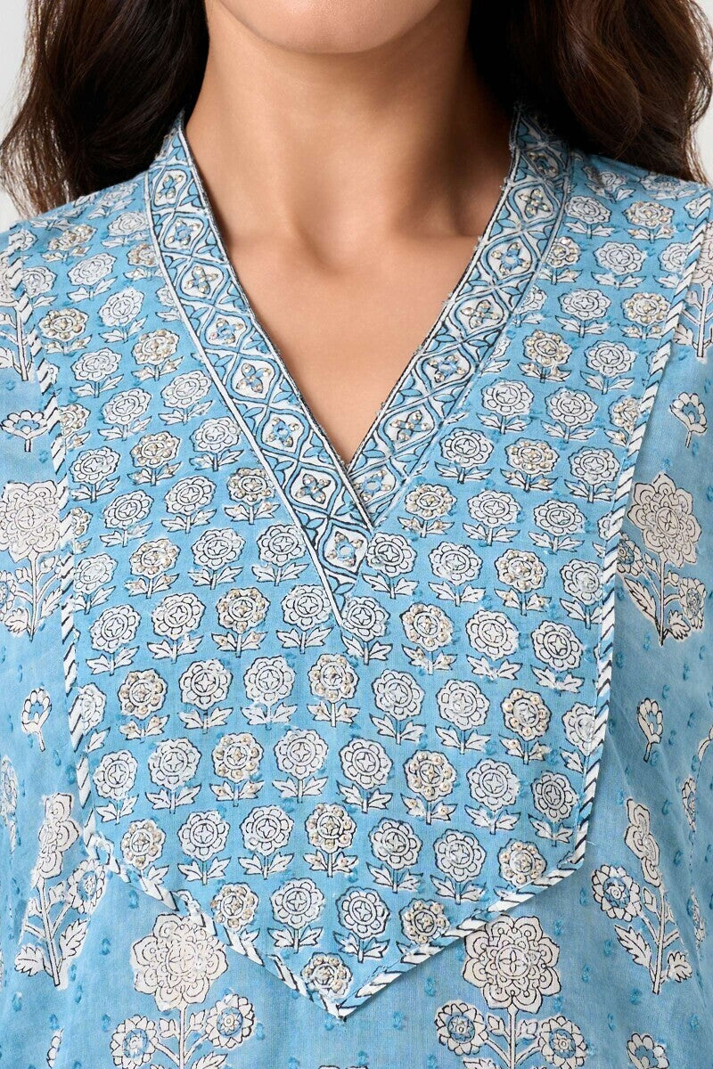 Neelofar Fiza Sanganeri Kurta