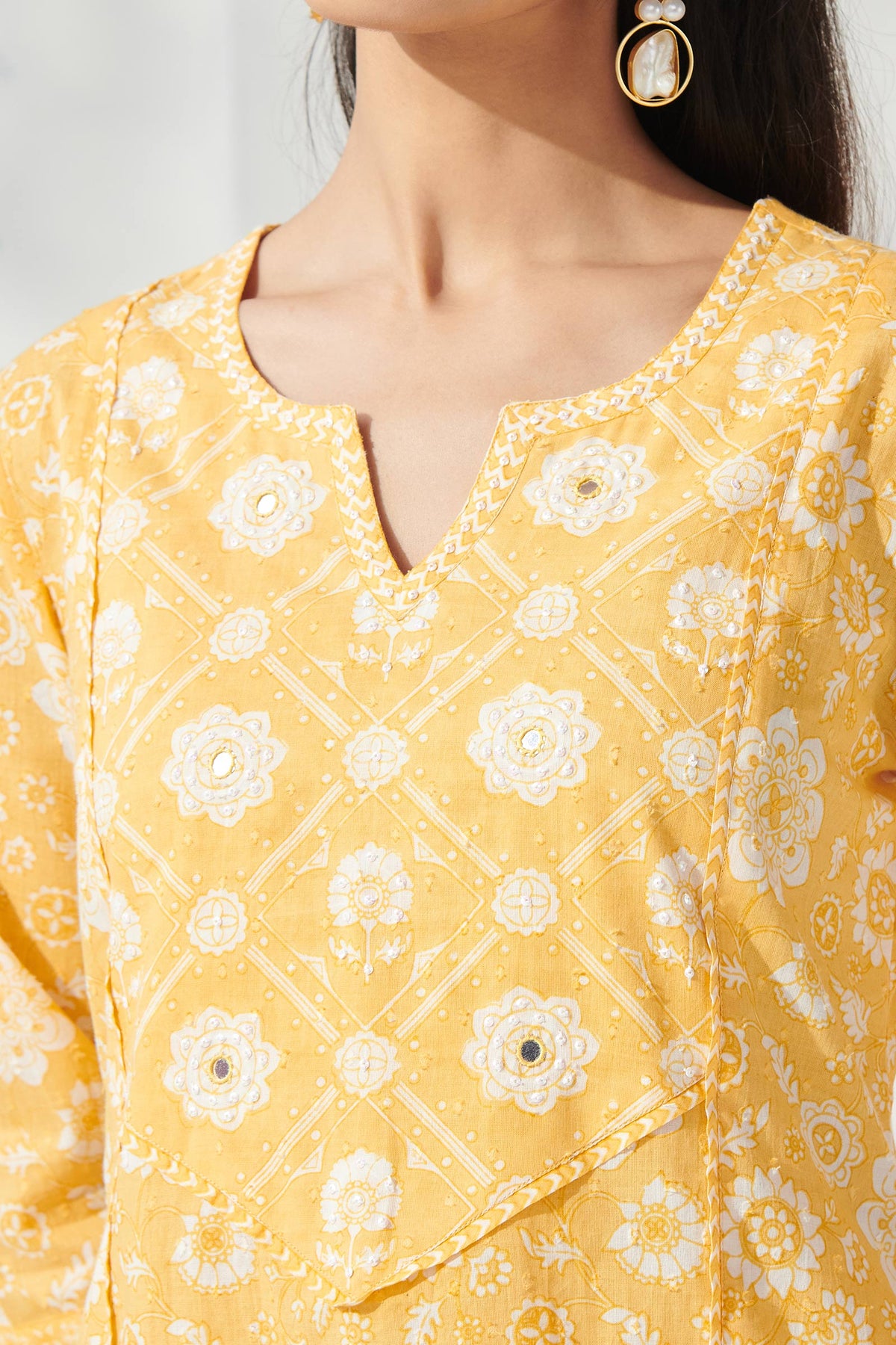 Gulbahar Simran Sanganeri Kurta