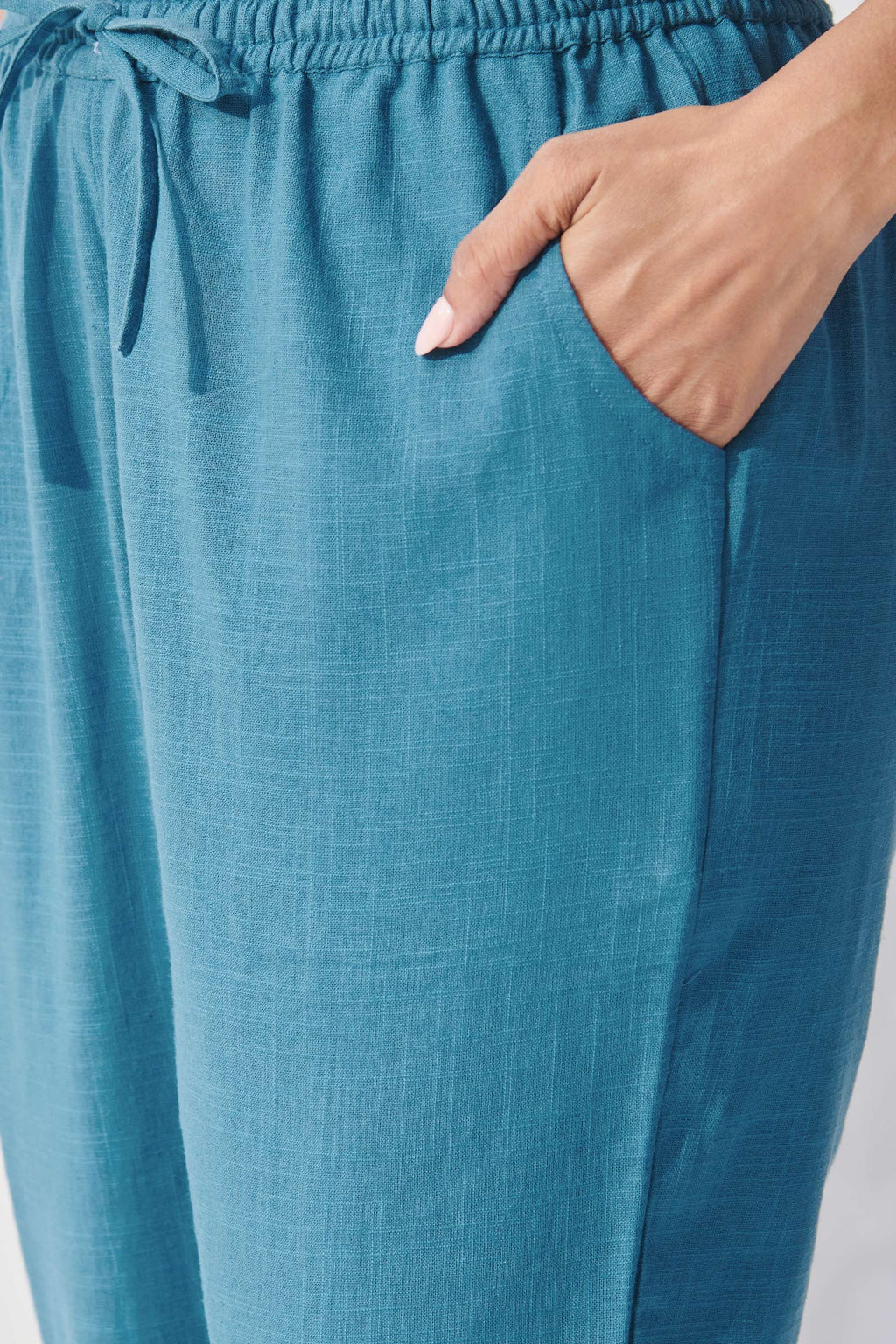 Surplus: Mehraab Alisha Blue Narrow Pants