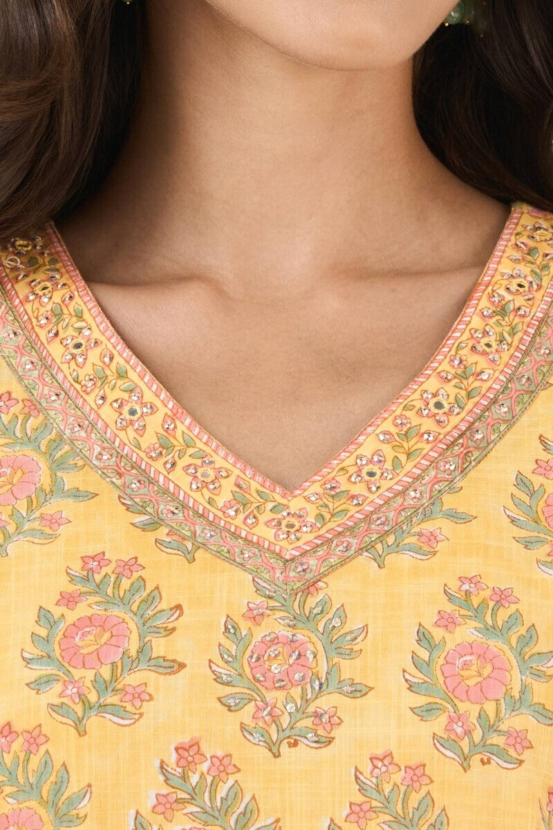 Roz Meher Jahanzeb Sanganeri Kurta