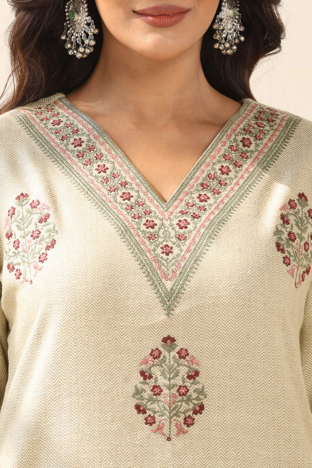 Naadirah Nahida Faux Wool Kurta
