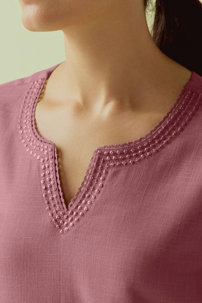 Surplus: Roza Zara Mauve Kurta