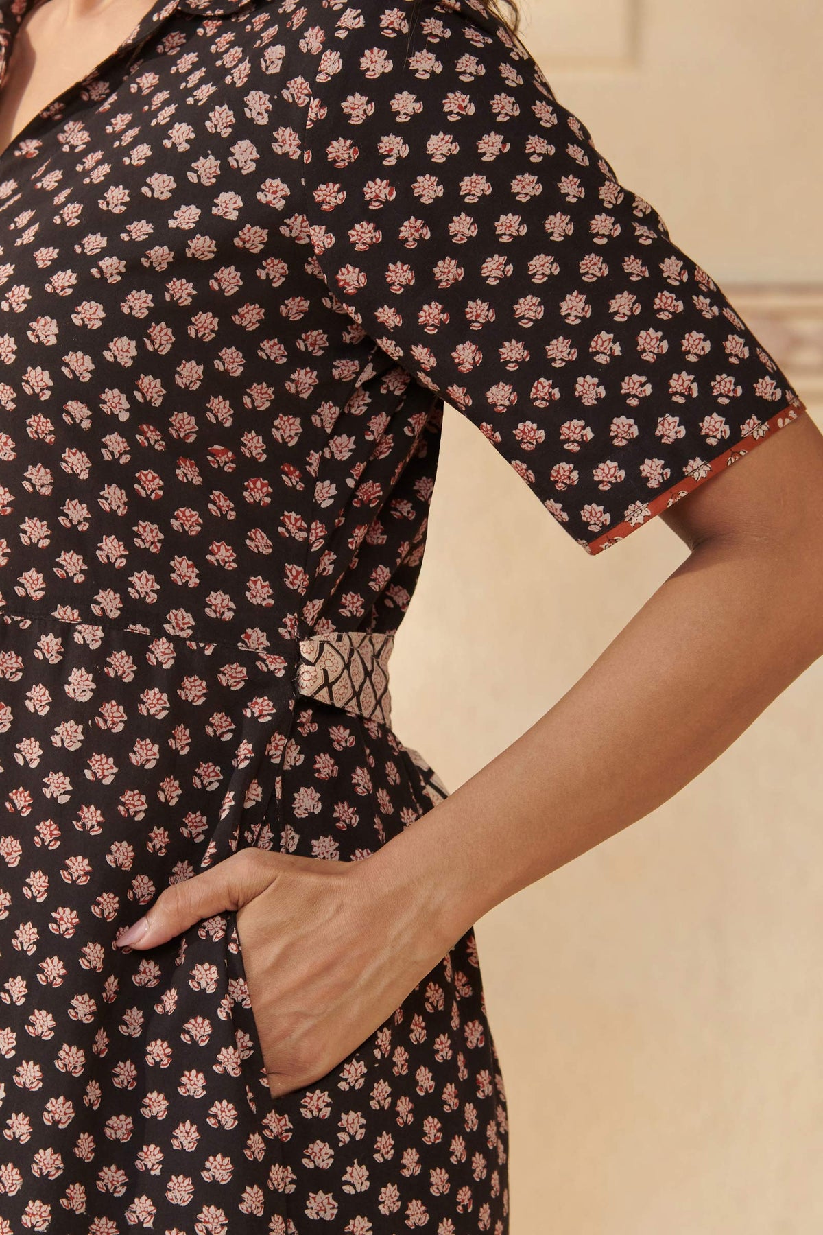 Sehra Mariyah Bagru Dress