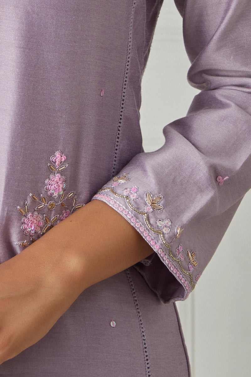 Sanaa Amaira Chanderi Kurta