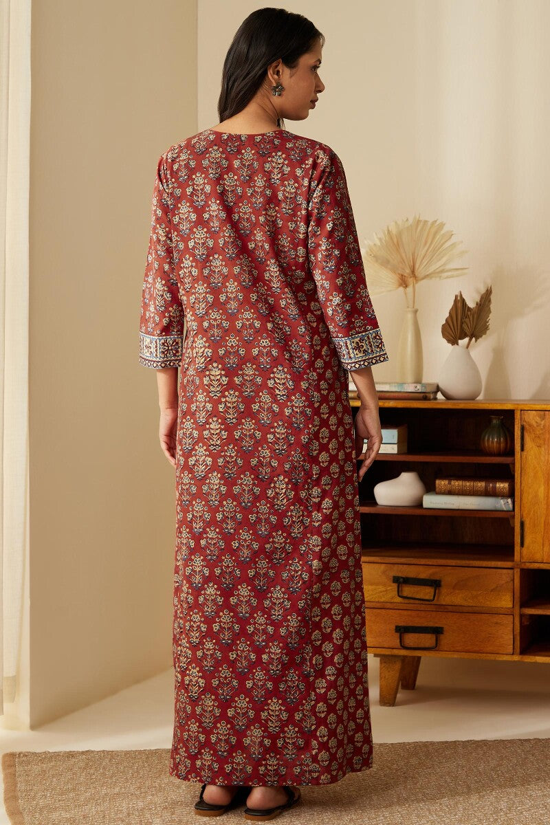 Sehra Raha Bagru Kaftan