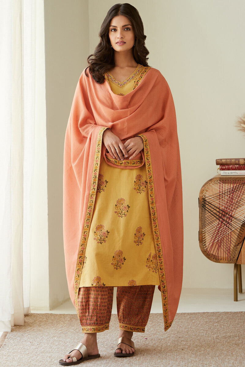 Rosheen Mahi Sanganeri Kurta