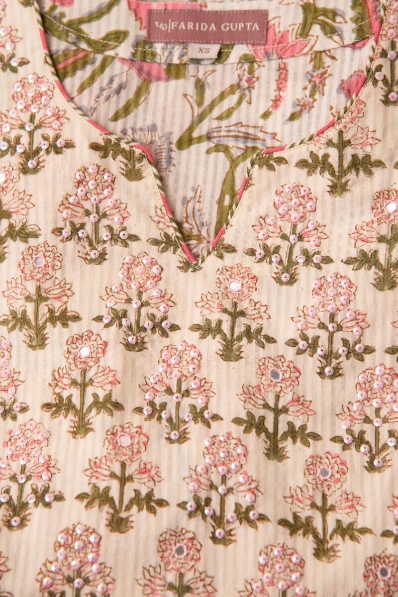 Nasrine Mahek Sanganeri Kurta